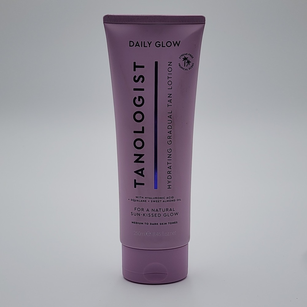 Tanologist Daily Glow Hydrating Gradual‎ Tan Lotion Medium Dark 8.45 oz New